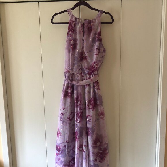 Floral Print High-Low Dress - Picture 2 of 3